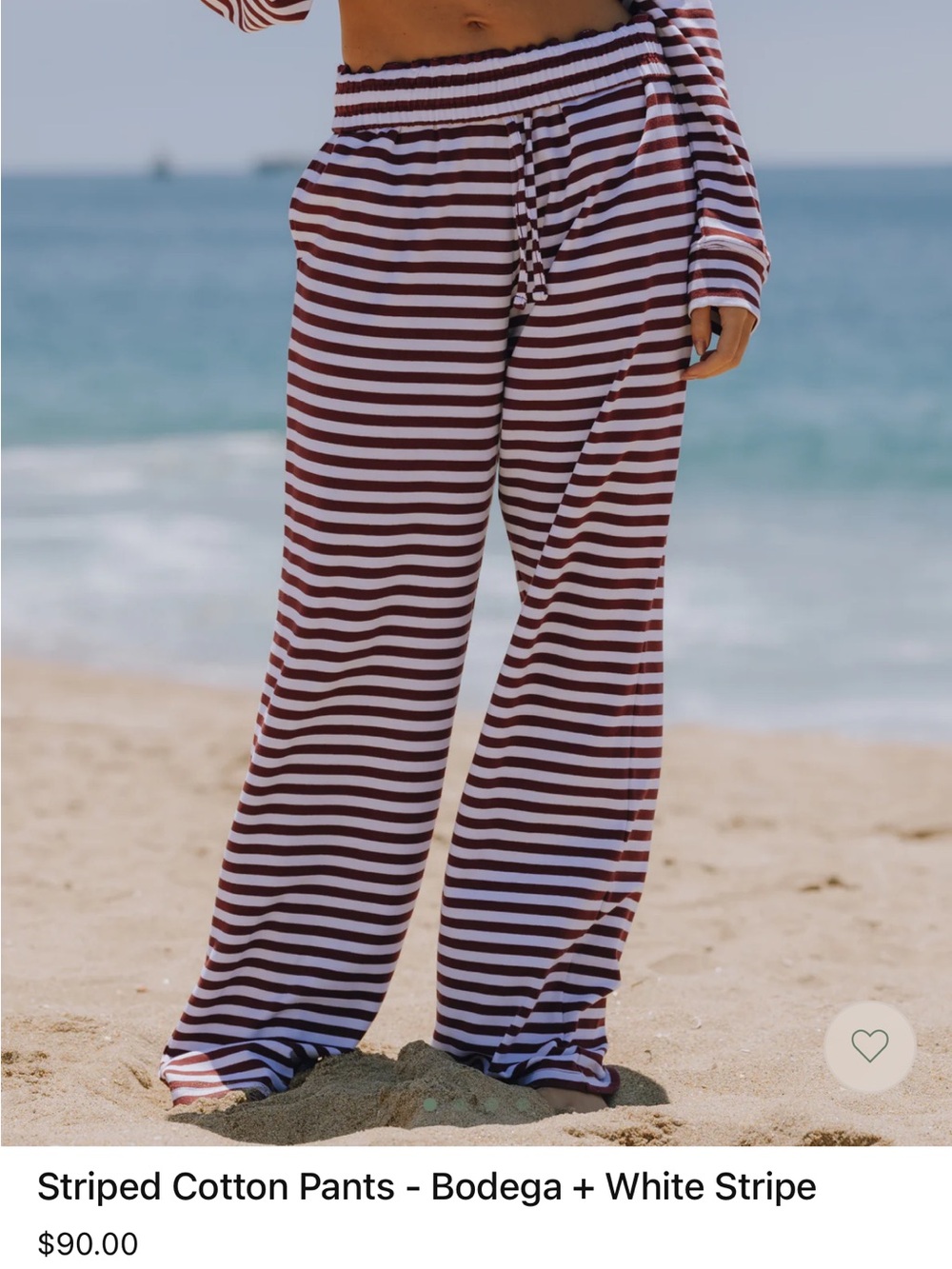 Brand new w/tags Daily Drills Bodega striped pants
